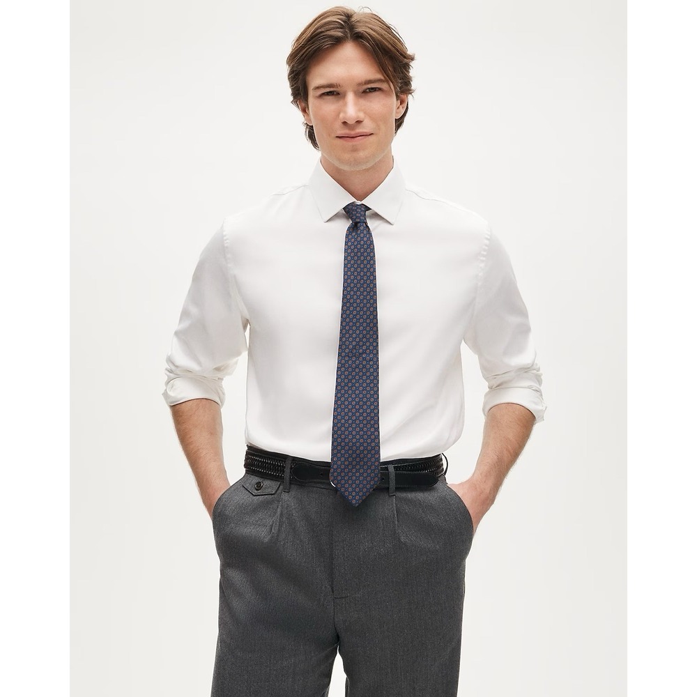 J. CREW Slim Bowery performance stretch dress shirt White Size L $98 NWT CA351